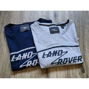 Land Rover Red Wharf Bay Series 1 T-shirt Bundle Size Large Blue & Gray UK:XL